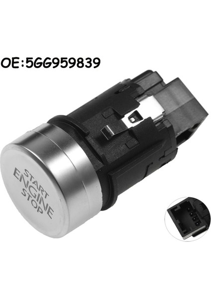 Araba Başlangıç ve Motor Tek Boğucu Anahtar Düğmesi Vw Golf Için Anahtarsız Başlatma Anahtarı 7 Mk7 Vıı 5GG959839 (Yurt Dışından) fırsatları