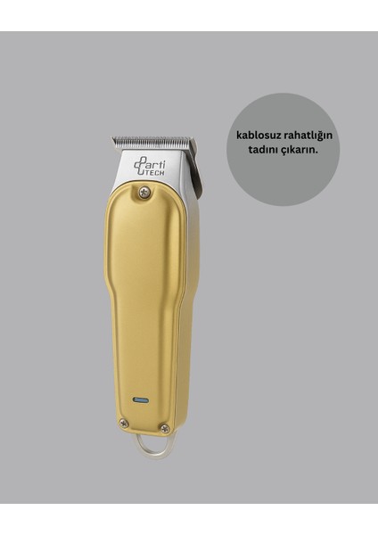 Berber Tipi Saç Sakal Kesme Makinesi USB Şarjlı Sessiz Motorlu - MK001R-4ODE83 modelleri