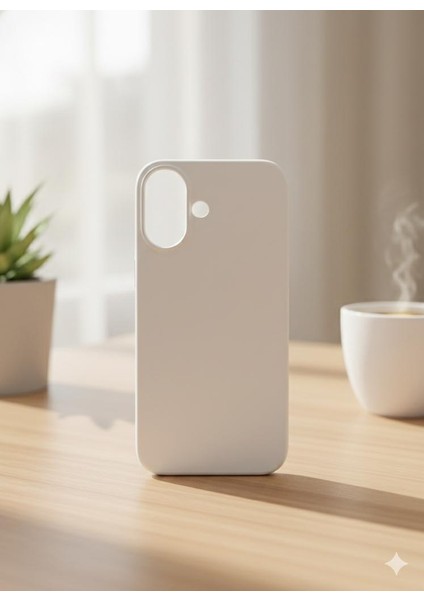 iPhone 17 Kılıf Lansman Kamera Çıkıntılı Içi Kadife Yumuşak Renkli Silikon Mat Hisli Kapak