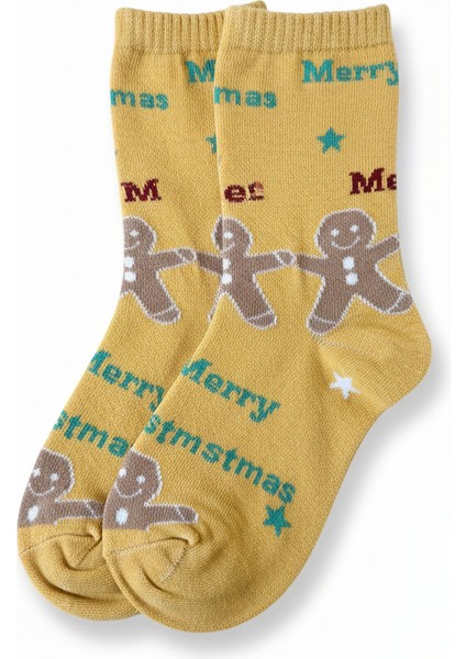 Fugo Concept Fugoconcept Kutulu 2 Çift Yılbaşı Çorabı Seti Noel Konseptli Hediyelik (Pamuklu)