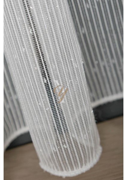 Elif 1245 Tül Perde V-Ekru modelleri