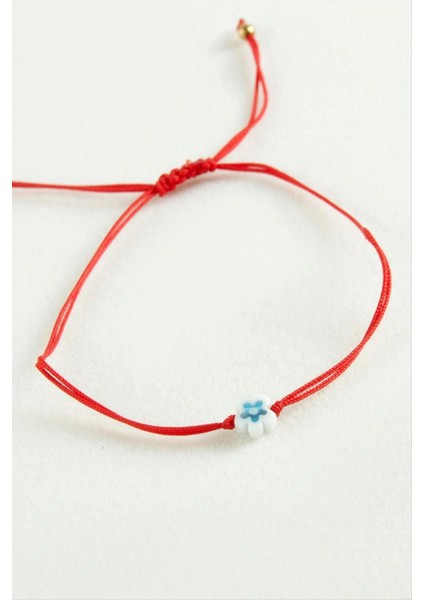 Yıldız Boncuk Makrome Ip Bileklik