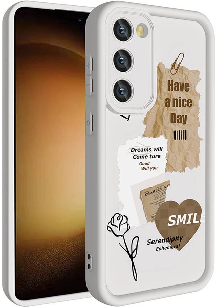 Galaxy S23 Kılıf Kamera Korumalı Baskılı Arka Yüzey Zore Klas Kapak fiyatları