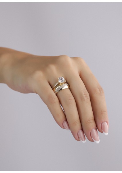 Nar-In Altın Mücevherat Yüzük 076