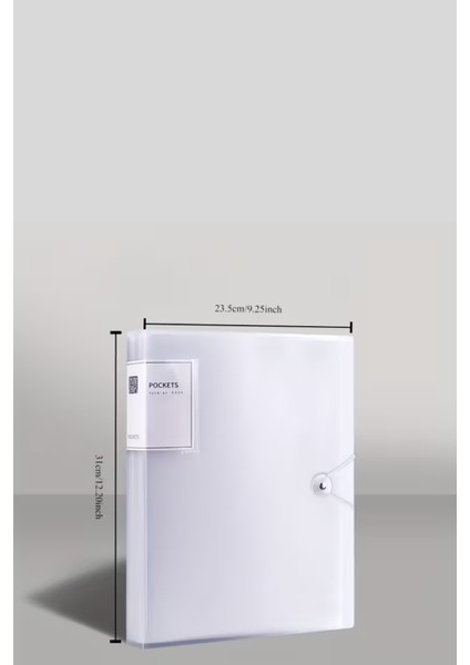 A4 Sunum Dosyası, Resim Çantası, 40 Cepli-80 Resim Kapasiteli, Pembe fırsatları