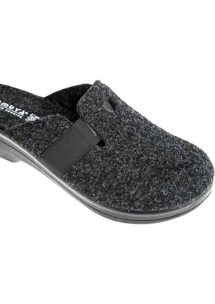 Penny 32924 Anatomik Keçe Kadın Terlik Siyah