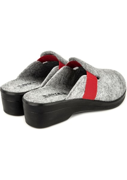 Penny 32924 Anatomik Keçe Kadın Terlik Gri indirimleri