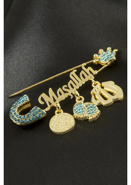 Maşallah Yazılı Broş