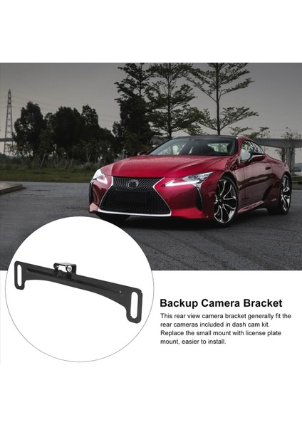 Evrensel Araba Arka Görünüm Kamera Plaka Plaka Kiti Aksesuarları Yalnızca Yedek Kamera Ters Kamera Için Tutucu (Yurt Dışından) fırsatları