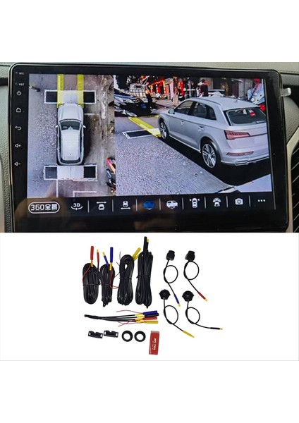 360 Araç Kamera Panoramik Surround Görünüm 1080P Ahd Ön Arka Sağ Görünüm Kamerası Android Araba Radyo Sistemi (Yurt Dışından) fırsatları