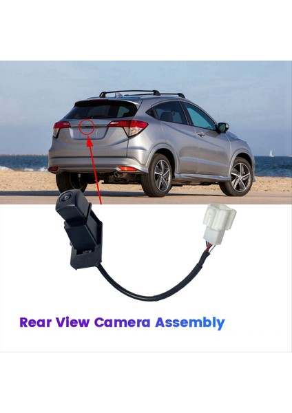 Honda Hr-V Vezel Hrv 2015-2018 Ters Park Yardım Kamerası Için Araba Yedek Arka Görünüm Kamera Montajı 39530-T7A-003 (Yurt Dışından) indirimleri