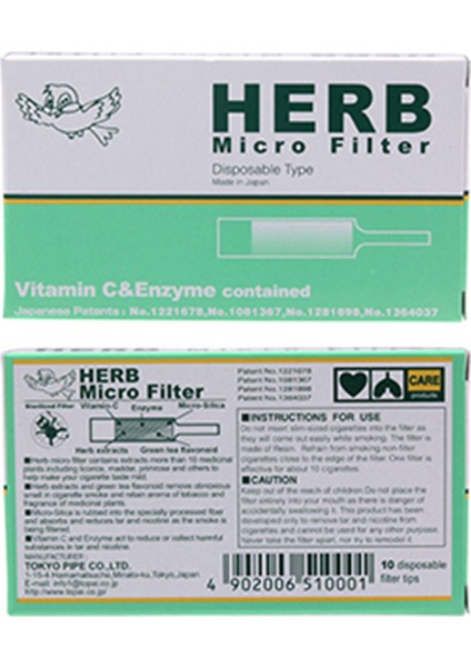 Filter Ağızlık Yedek 10'lu (5 Kutu)