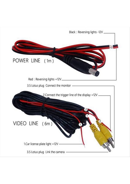 2x Araç Arka Görünüm Kamera Citroen C2 C3 C4 C5 C6 C8 Ds3 Ds4 Ds5/peugeot 106 208 307 308 3008CC Için (Yurt Dışından) modelleri