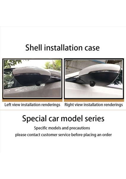 Toyota Prado 2018-2021 Için Araba 360 ° Panoramik Görüntü Sistemi Kamera Braket Kalıp Ön ve Arka Sol ve Sağ (Yurt Dışından) fiyatları