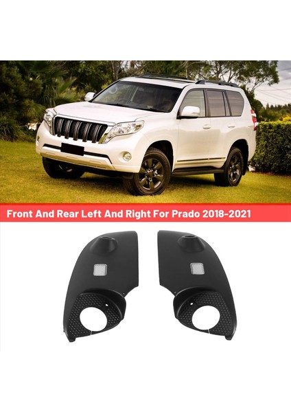 Toyota Prado 2018-2021 Için Araba 360 ° Panoramik Görüntü Sistemi Kamera Braket Kalıp Ön ve Arka Sol ve Sağ (Yurt Dışından) indirimleri