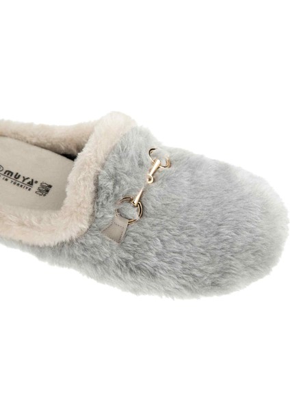 Kraska 36901 Anatomik Kadın Terlik Gri