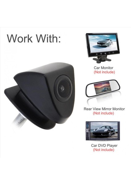 2x Ccd Ön Logo Kamera Için Toyota Prado Highlander Land Camry Front View Tersine Yedek Kamera Park Yardımı (Yurt Dışından) fiyatları