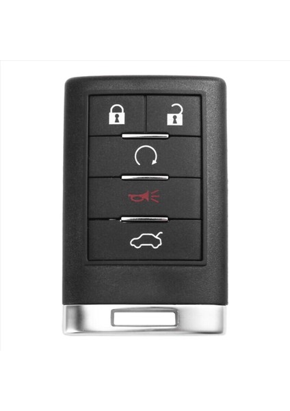 Cadillac Remote Anahtar Için OUC6000066 315MHZ Çip ile Araba 5 Düğme Uzaktan Tuş (Yurt Dışından)