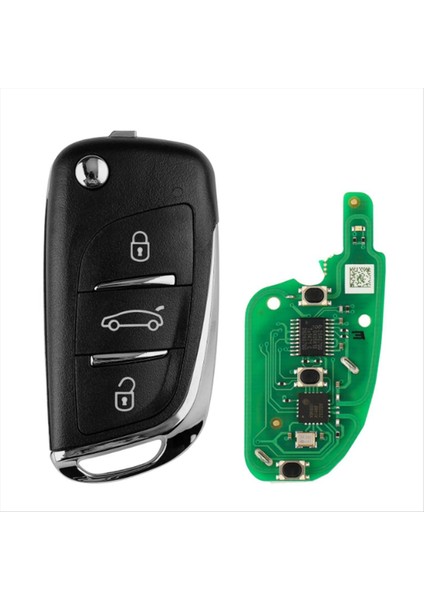Xhorse XNDS00EN SA1670 Evrensel Akıllı Anahtar Ds Style Anahtar Araç Uzaktan Kelim Anahtarı 3 Düğmeleri Vvdı Anahtar Aracı Için Chıp ile Araç Tuşu (Yurt Dışından)