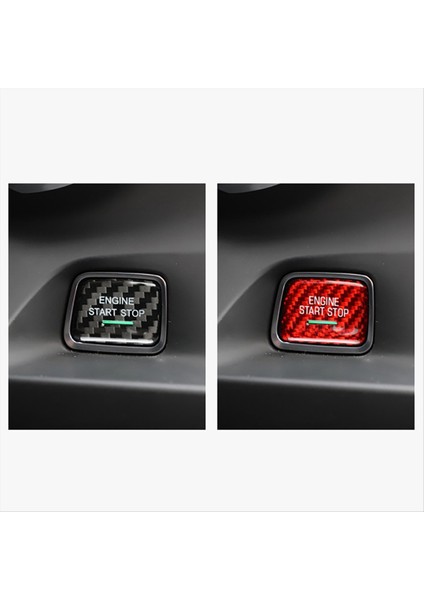 Başlat Chevrolet Camaro Corvette C7 Araç Motoru Ateşleme Anahtarı Düğmesi Kapak Dekorasyon Trim (A) (Yurt Dışından) fiyatları