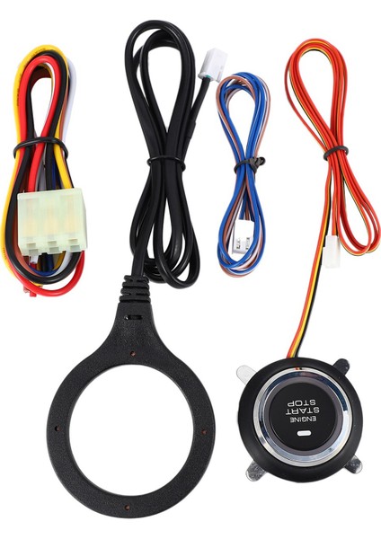 3x Akıllı Rfıd Araç Alarm Sistemi Itme Motoru Başlat Durdur Düğmesi Kilitli Ateşleme Immobilizer Uzaktan Anahtarsız 12V (Yurt Dışından) fırsatları