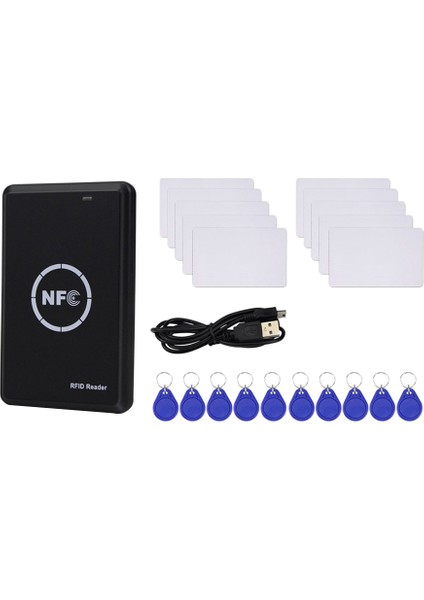 Rfıd Reader Yazar Duplicator Nfc Okuyucu Akıllı Kart Programcısı Erişim Kartı Kod Çözücü Yazılabilir T5577 Uıd Fobs Kartları (Yurt Dışından)