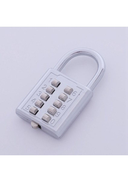 10X Hırsızlık Önleme Düğmesi Kombinasyonu Asma Kilit Basamağı Itme Şifre Kilit Çinko Alaşım Kilidi Bavul Bagaj Kodlu Kilit (Yurt Dışından) fırsatları