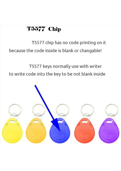 100PCS T5577 Boş Anahtar Etiketi Rfid Çip Halka Kartları Etiketler Keytag 125 Khz Kopya Yeniden Yazılabilir Yazılabilir Kopya (Yurt Dışından) modelleri