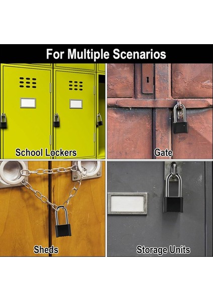 2 Adet Kombinasyon Kilidi 4 Haneli Ağır Hizmet Tipi Birleşik Kilidi Kombinasyon Asma Kilit Açık Su Geçirmez Kapı Kilitleri Çit Için (Yurt Dışından) fiyatları
