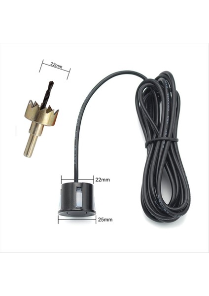 Kablosuz Park Sensörü Kiti LCD Ekran 4 Radar Probları 65DB Buzzer Uyarısı Ters Park Izleme Dedektörü Sistemi (Yurt Dışından) indirimleri