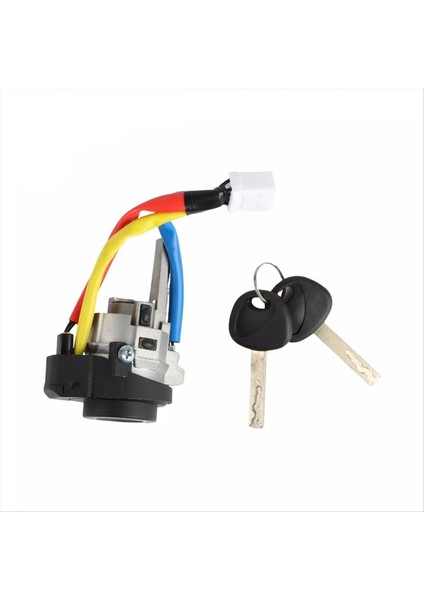 Araç Kapısı Ateşleme Anahtarı Kilit Silindir 2 Anahtar 81900-M7E00 Kia Seltos Soul Forte 2019-2023 81991-35240 81900M7E00 (Yurt Dışından)