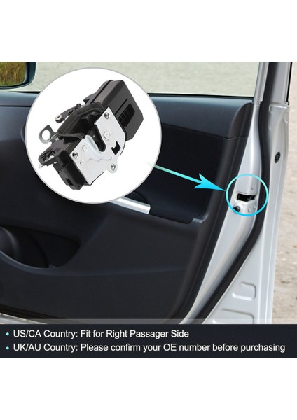 Önde Yeni Kapı Kilidi 2007-2014 Gmc Yukon Sierra Chevy Silverado Cadillac Escalade 931-304 (Yurt Dışından) fırsatları