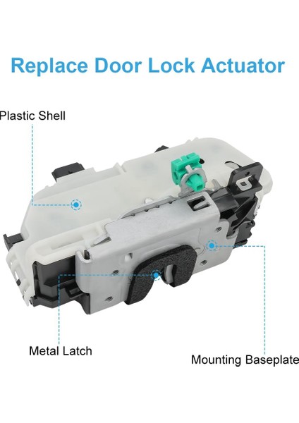 Yeni Araba Sağ Ön Kapı Kilidi Aktüatör Kapı Kilidi Bloğu BT4Z7821812B Ford F-150 Kenar Explorer Lincoln Için (Yurt Dışından) modelleri