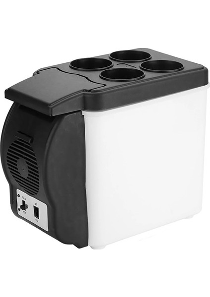 Mini Taşınabilir Aletler 6l Süper Soğutma Araba Buzdolabı Araç Küçük Buzdolabı 12V Araba Için Içecek (Yurt Dışından)