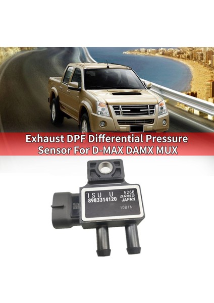 Araba Egzoz Dpf Isuzu D-Max Damx Mux 8983314120 Için Diferansiyel Basınç Sensörü (Yurt Dışından) fiyatları