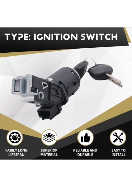 Araba Ateşleme Anahtarı Namlu Peugeot 208 2008 308 3008 Uzman Vauxhall 2018 9663123380 160868280 9673257480 (Yurt Dışından) fırsatları