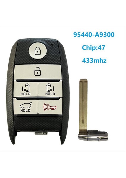 Araba Akıllı Kartı 6-Button Akıllı Anahtar 95440-A9300 SY5YPFGE06 433MHZ 47 Kıa Karnavalı Için (Yurt Dışından) fiyatları