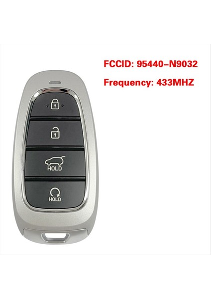 Hyundai Tucson 2022 Için Akıllı Uzak Araç Anahtarı 95440-N9032 4 Düğmeler 433MHZ ID47 Trıp Anahtarsız Go Kontrolü Fob (Yurt Dışından) indirimleri