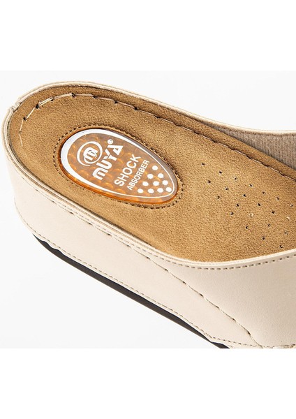 Byblos 32256 Anatomik Topuk Dik. Kadın Terlik Bej modelleri