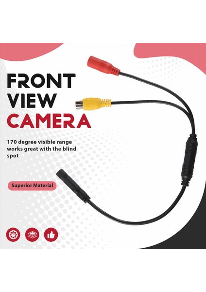 Toyota Prado Highlander Land Camry Front View Ters Yedek Kamera Park Yardımı Için Ccd Araba Ön Logo Kamerası (Yurt Dışından) indirimleri