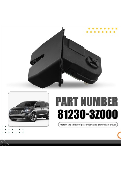 81230-3000 Araba Gövdesi Bagaj Kapağı Hyundai Santa Kia Sedona 2013-2020 812303Z000 Için (Yurt Dışından) indirimleri