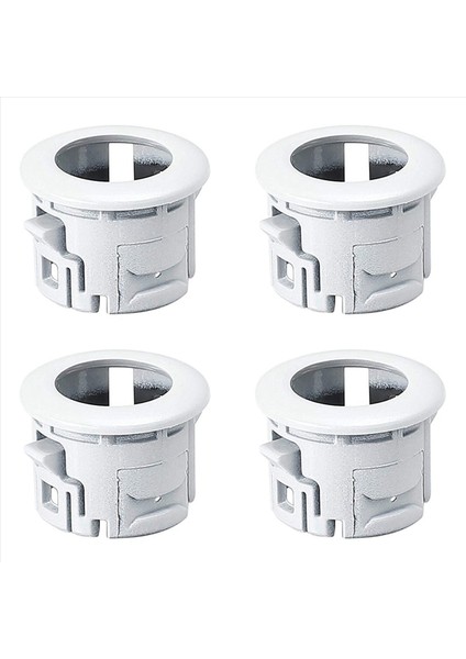 Araba Tampon Park Yardımcısı Sensör Tutucu Tutucu Braketi 89348-33010 Toyota 4runner Tacoma ES350 HS250H 4pcs Beyaz (Yurt Dışından)