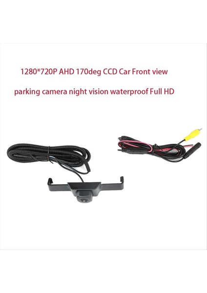 1280X720P Ahd 170DEG Ccd Araba Grille Ön Görünüm Kamera Toyota Için Rav4 XA50 2020 2021 Gece Görme Park Parkı Logo Kamera (Yurt Dışından) fiyatları