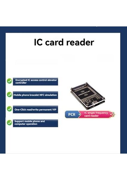 Rfıd 13 56MHZ PCR532 Cuid Ic Kart Okuyucu Wirter Nfc Tip-C Arayüzü ile Rfıd Kablosuz Modülü (Yurt Dışından) modelleri