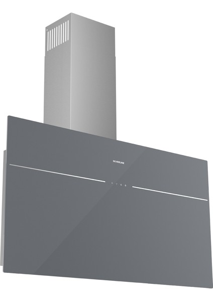 Lınk Flat Good 90 cm Gri Davlumbaz