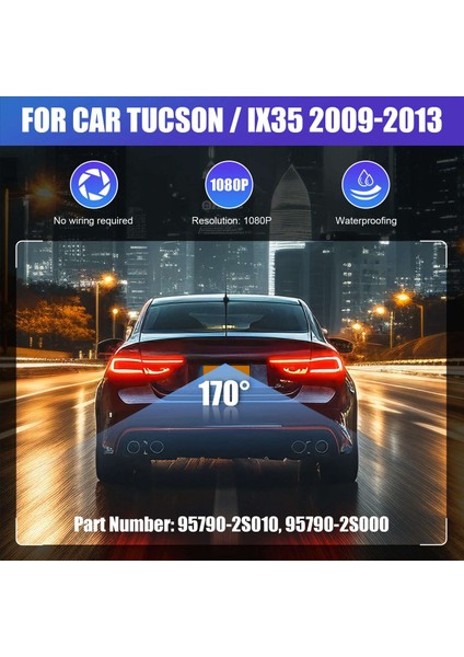 Araba Arka Görünüm Kamera Ters Kamera Yedekleme Park Yardım Kamerası 95790-2S010 95790-2S000 Hyundai Tucson IX35 09-13 (Yurt Dışından) indirimleri