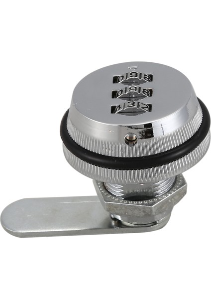 2 Pcs Alaşım Kodu Kombinasyonu Kam Kilidi Anahtarsız Post Posta Kutusu Dolabı Rv 3 Kadran Siyah ve Gümüş (Yurt Dışından) modelleri