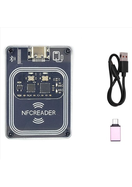 PCR532 Nfc Rfıd Bluetooth Kablosuz Modül Ic Ic Kart Okuyucu Yazarı Rfıd Emulator Mınıcocy Type-C Arayüz (Yurt Dışından)