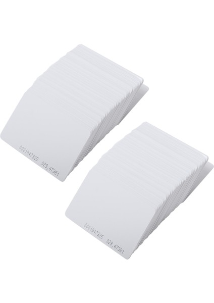 100 Adet Akıllı Yakınlık TK4100 125KHZ Rfıd Yakınlık Kartı Girişi Boş Kimlik Erişim (Yurt Dışından)