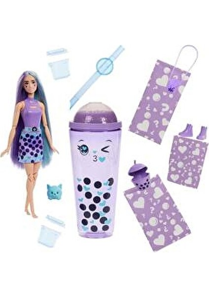 Pop Reveal Bubble Tea Serisi Renkli ve Desenli Bebek ile 8 Sürprizli Eğlenceli Deneyim fiyatları